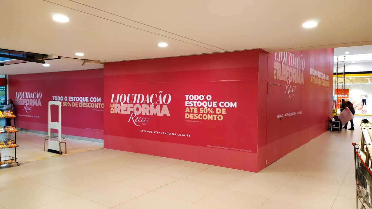 Recco Lingerie – BIG – Tapume Reforma e Loja Temporaria Julho 2019 – 6